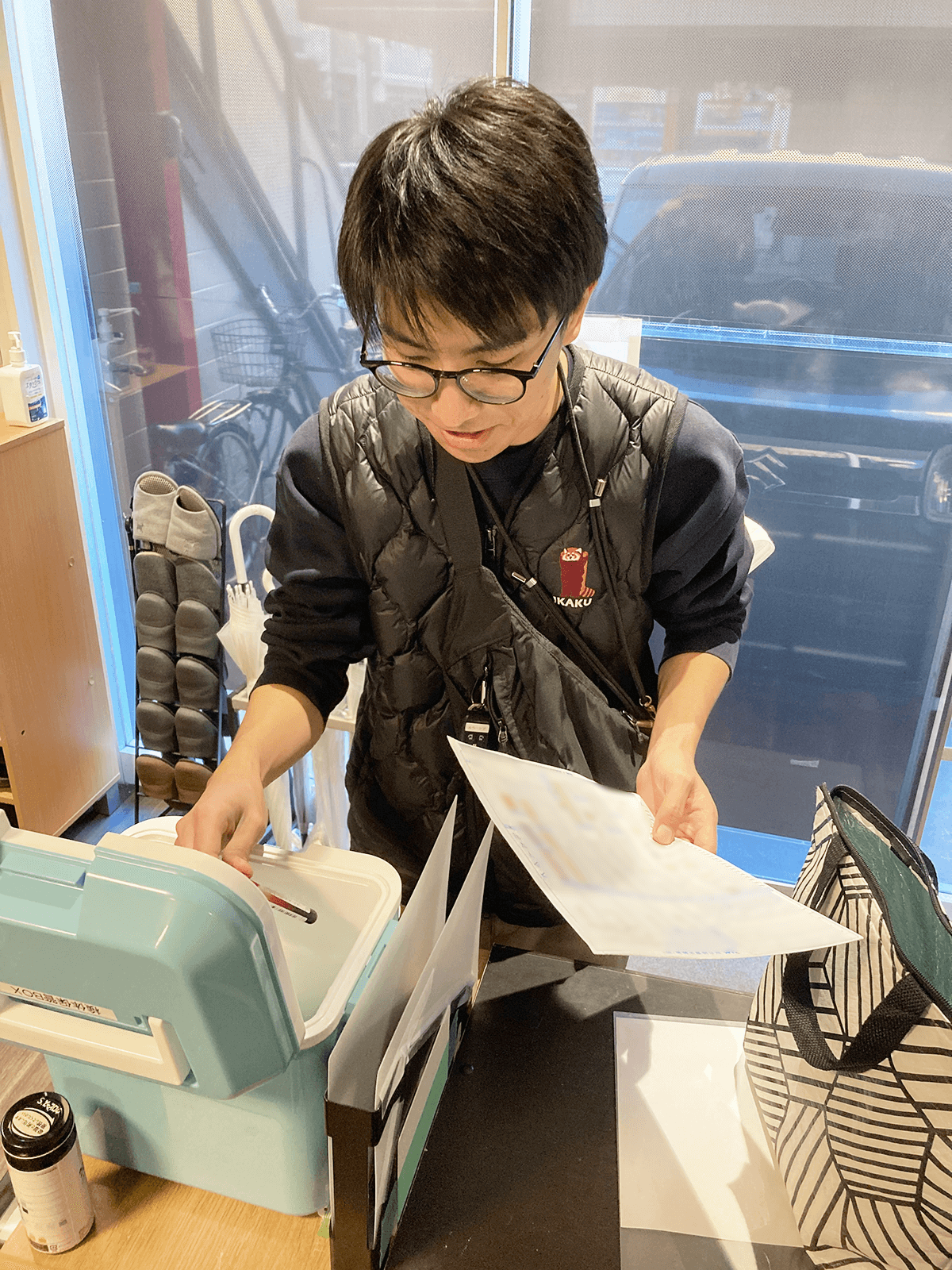 かずハートクリニック診療補助コーディネーター仕事風景